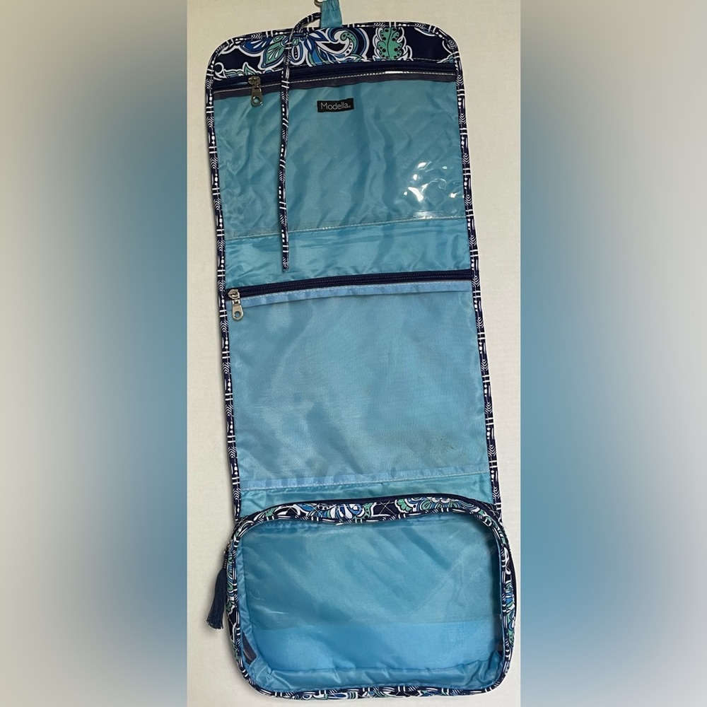 Modella Blue and Navy Travel Organizer